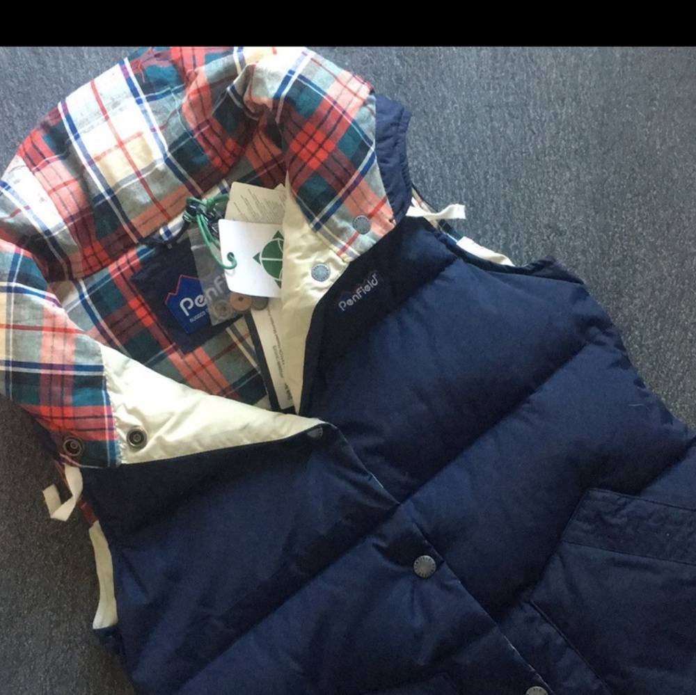 🍂 🎁 Madewell X Penfield Navy Vest